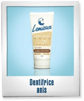 Dentifrice - Anis