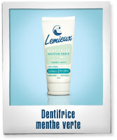 Dentifrice - Menthe verte