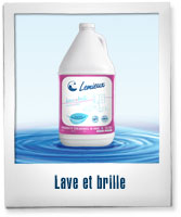 Lave et brille
