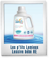 Les p'tits Lemieux - Lessive HE pour bébé