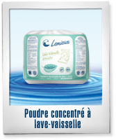 Poudre concentré à lave-vaisselle